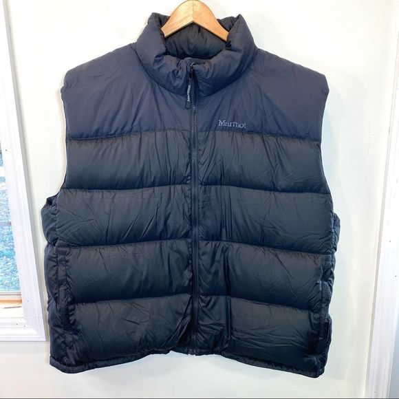 Marmot Other - Marmot Men’s goose down black winter puffy vest XXL